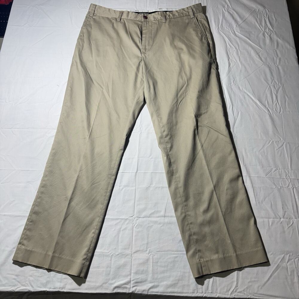 Eddie Bauer Travex Classic Fit Khaki Chino‎ Pants Men's 38x30 Beige